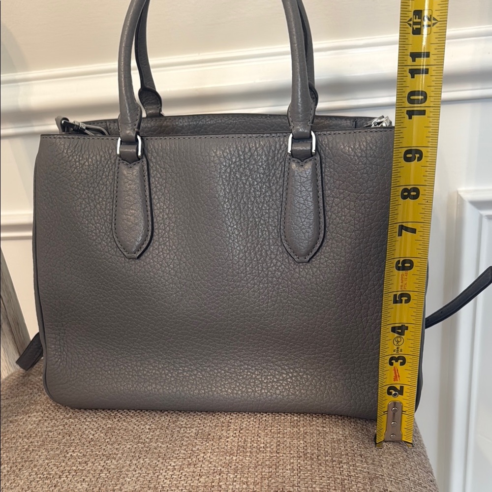 Kate Spade Gray Leather Bag - Picture 4 of 5